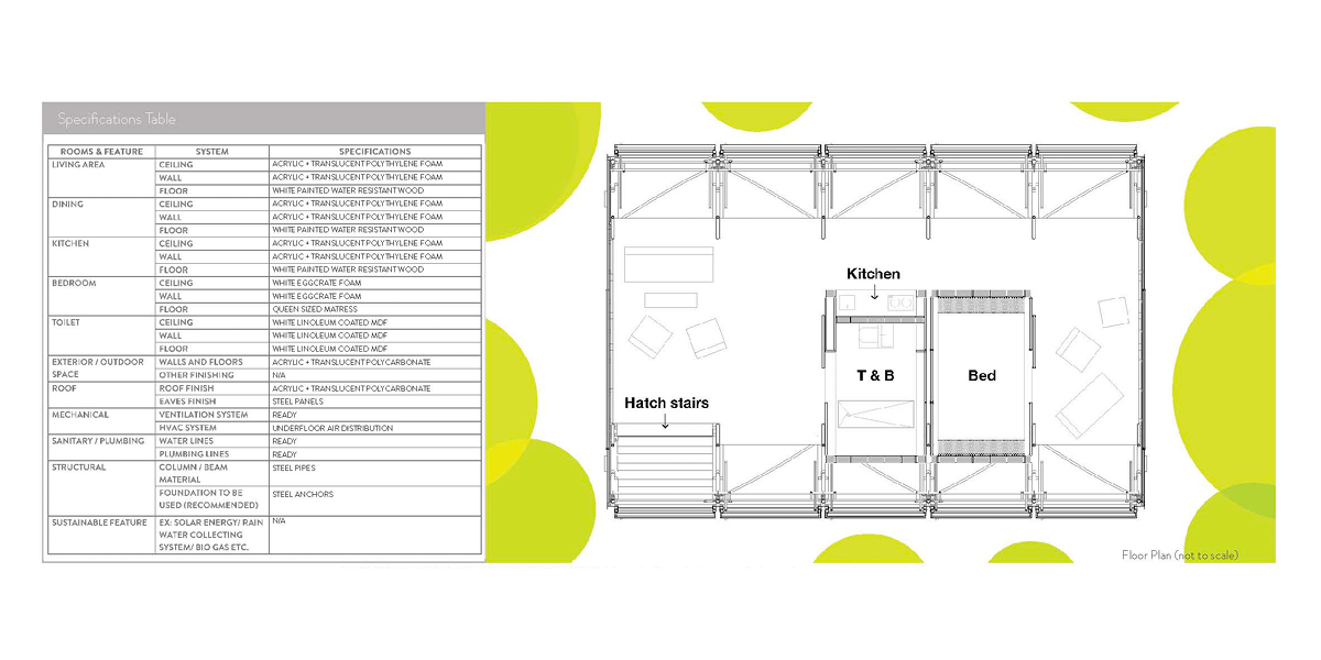 SelgasCano CASA A Home - 1 BEDROOM Floor Plan