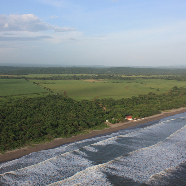 Laya Resort Aerial View Inland