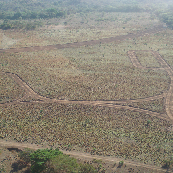 Laya Resort Initial Grading to Mountain Side Lots