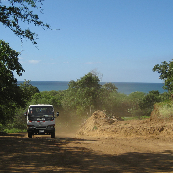 Laya Resort Temporary Roads to Beachfront Hotel