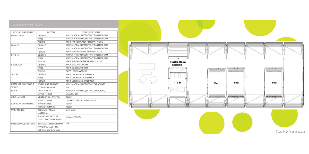 SelgasCano CASA A Home - 3 BEDROOMS - Floor Plan